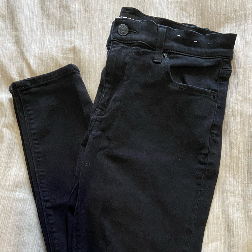 Express Black Jeggings